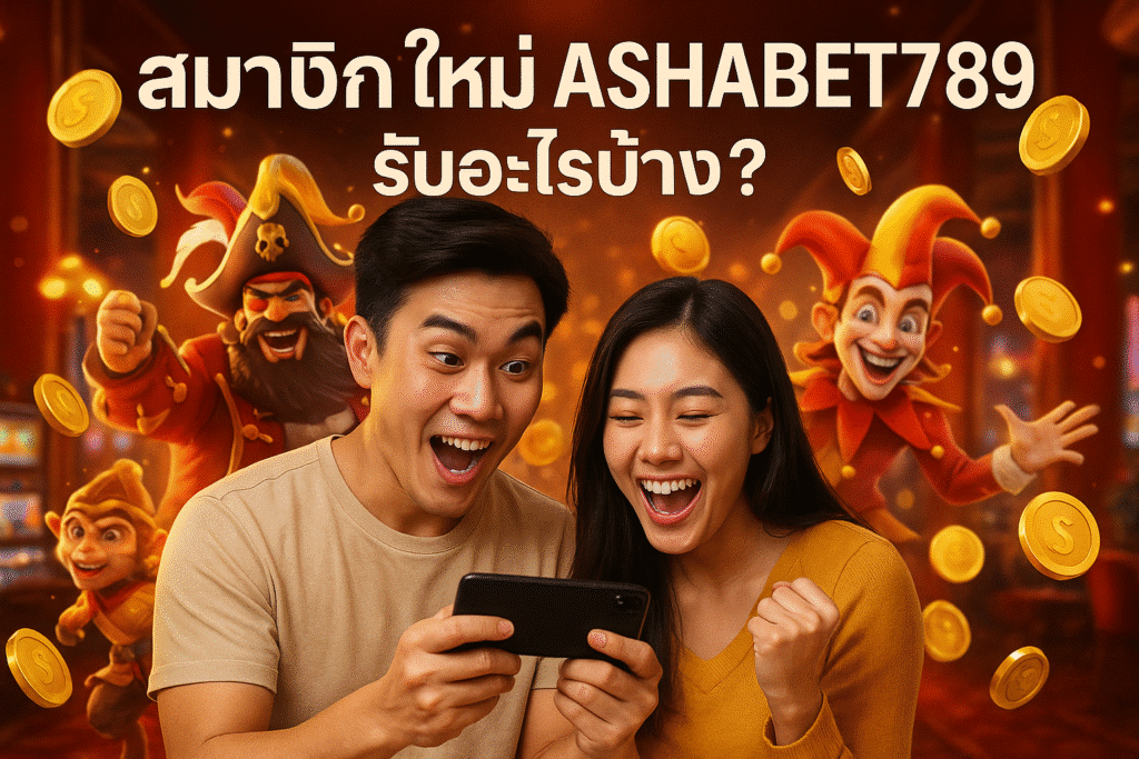สมาชิกใหม่ ASHABET789 รับอะไรบ้าง?